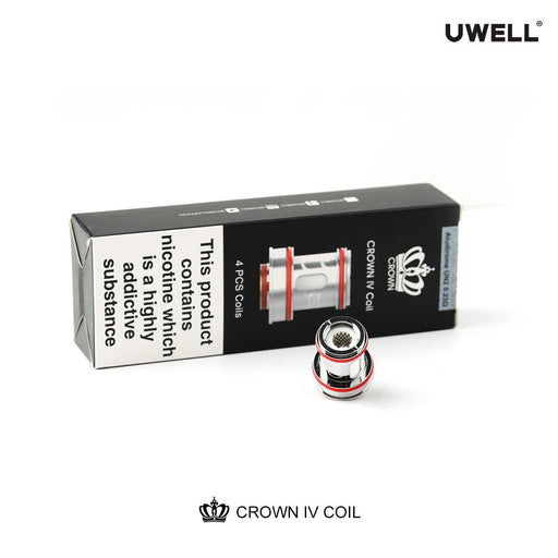Uwell Crown 4 (IV) Replacement Coils - 4 Pack - WholesaleVapor.com