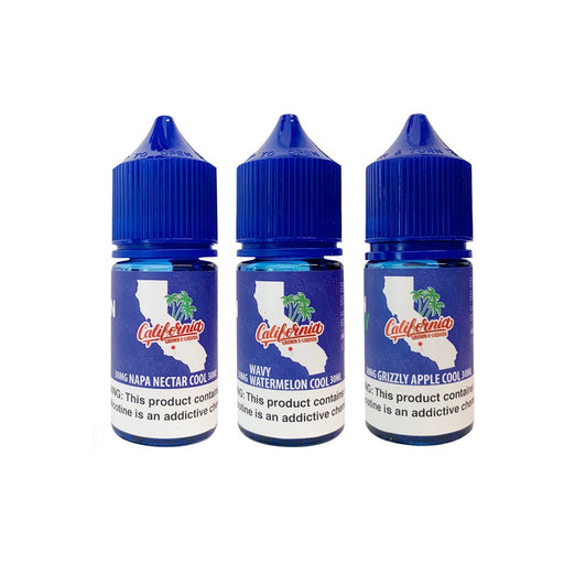 California Grown ICE Salts 30ml - WholesaleVapor.com