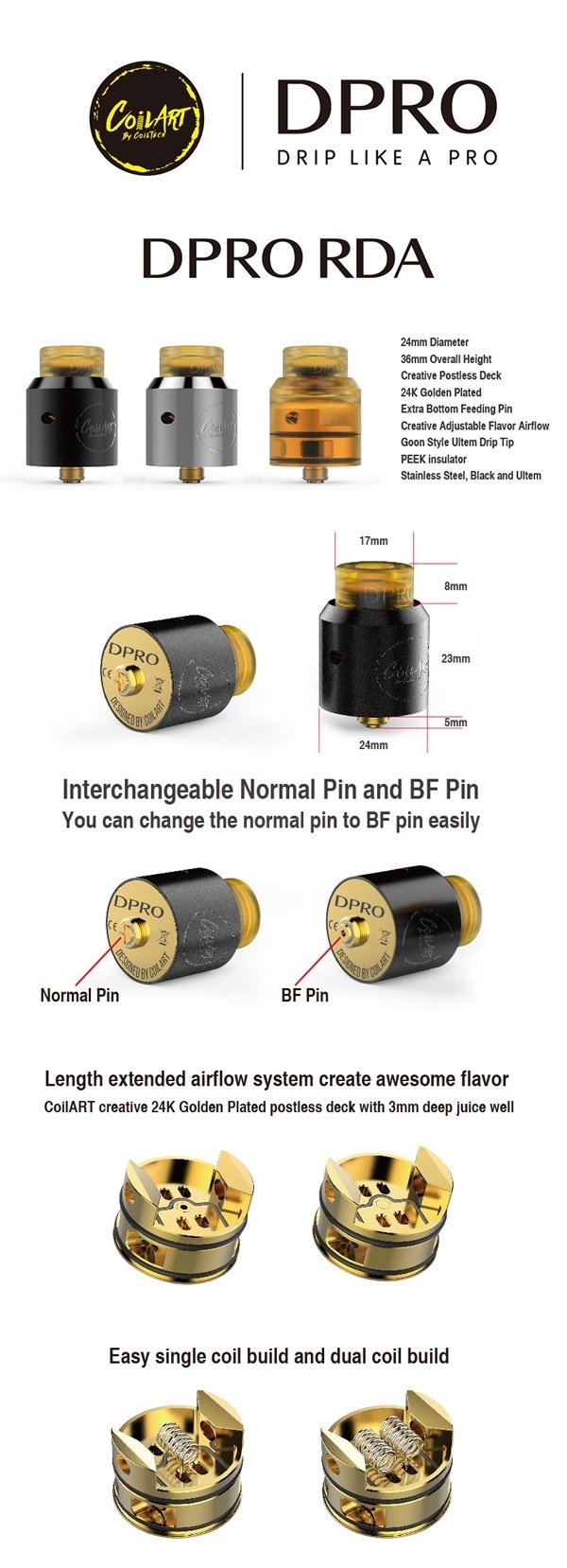 Coil Art Atomizers