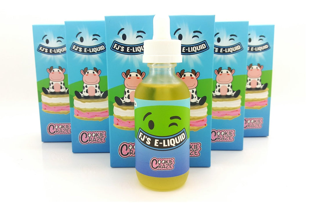 Cookie Craze by FJ's Eliquid - 60ml - Vapor King