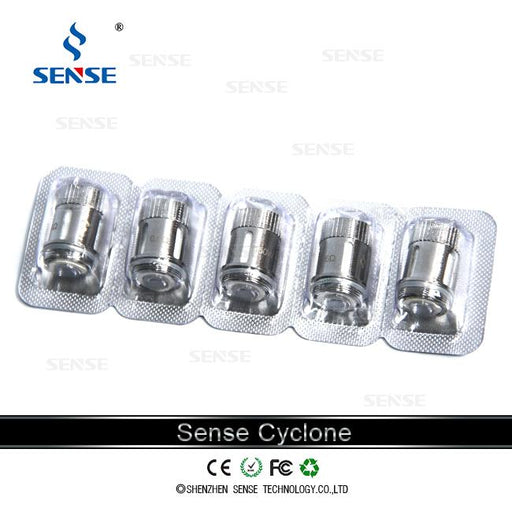Cyclone Tank SS316L 0.2ohm Coil by Sense 5 pack - Clearance - WholesaleVapor.com