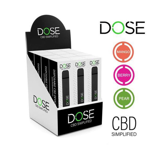 DOSE Full Spectrum Disposable CBD Vape Pen - Single - WholesaleVapor.com