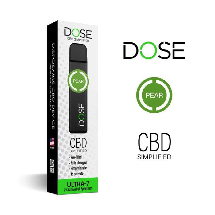 DOSE Full Spectrum Disposable CBD Vape Pen - Single - WholesaleVapor.com