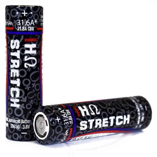 Hohm Tech "Hohm Stretch" 18650 Battery (Single) - WholesaleVapor.com