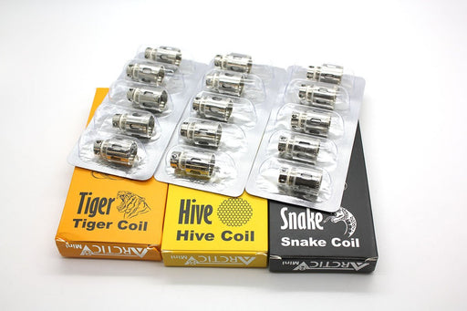 Horizon Arctic V8 Coils Snake, Hive, Tiger 5 Pack - WholesaleVapor.com