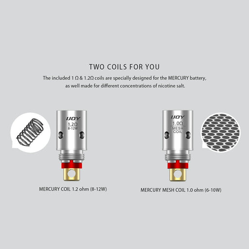 Ijoy MERCURY Replacement Coils- 5 Pack - Clearance - WholesaleVapor.com