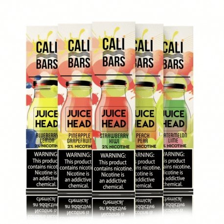 Juice Head Cali Bars 5% (Sold Individually) - WholesaleVapor.com