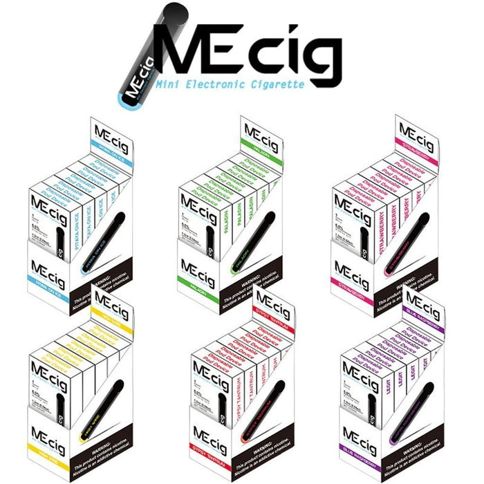 MeCig Disposables Ecigs (5 pack) - Vapor King