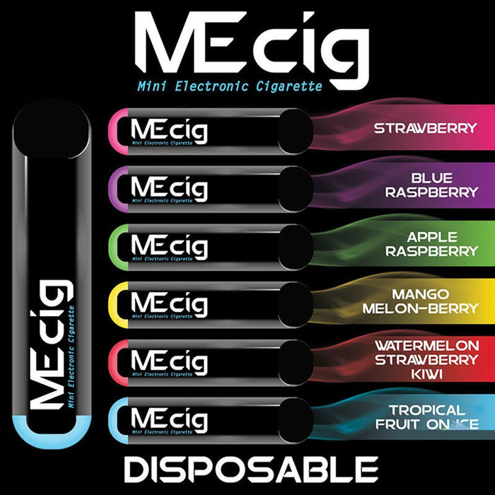 MeCig Disposables Ecigs (5 pack) - Vapor King