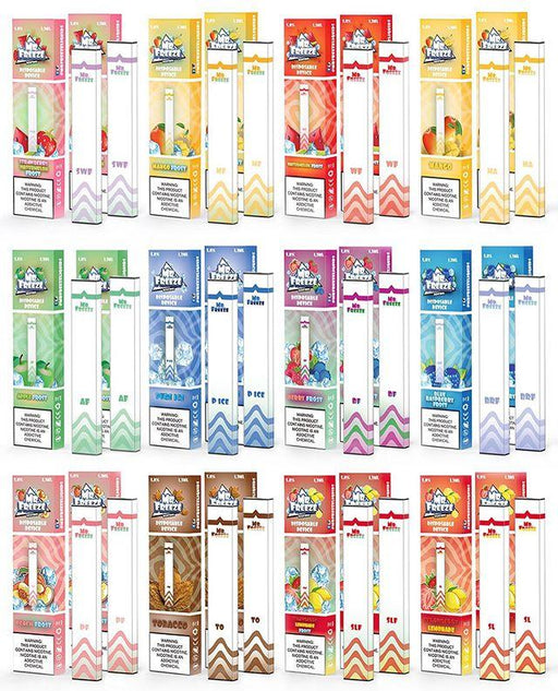 Mr. Freeze Disposables 5% - WholesaleVapor.com