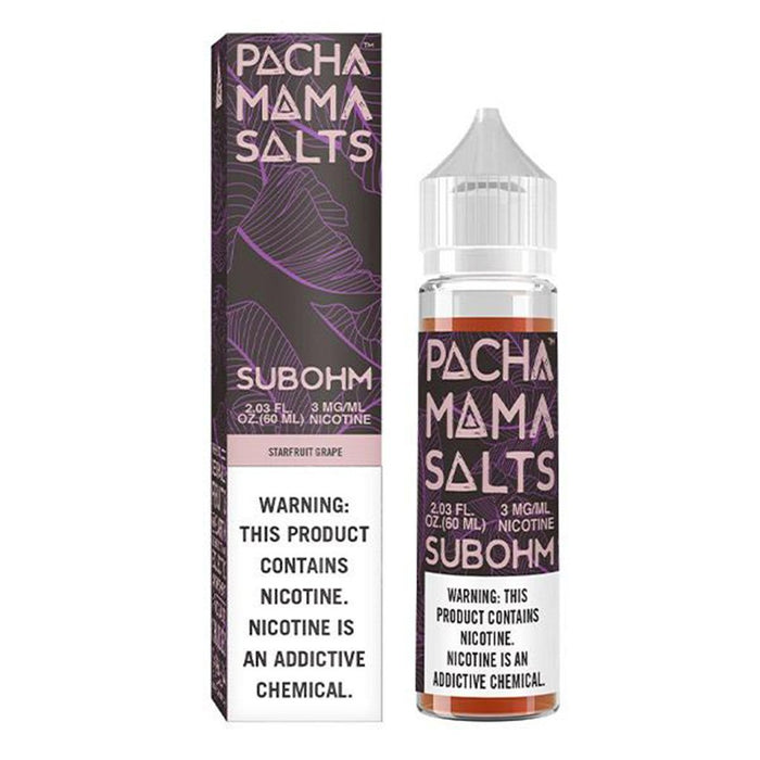 Pachamama Sub Ohm SALT Eliquid 60ml - Vapor King