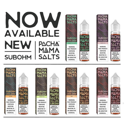 Pachamama Sub Ohm SALT Eliquid 60ml - Vapor King