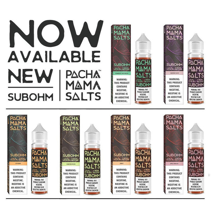 Pachamama Sub Ohm SALT Eliquid 60ml - Vapor King