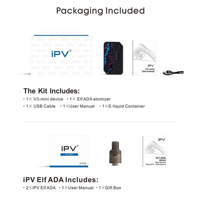 Pioneer4You IPV V3-Mini Kit - WholesaleVapor.com