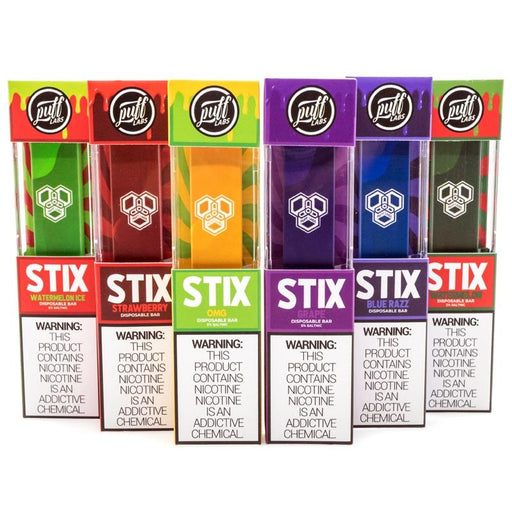Puff Stix Disposable Bar (Sold Individually) - WholesaleVapor.com