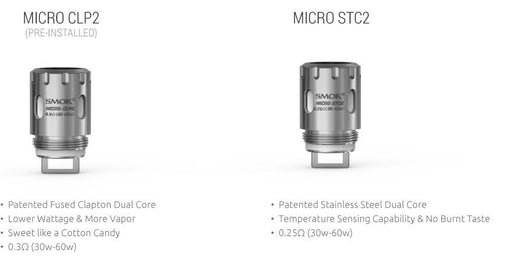 Smok Micro One STC2 Coil (5 Pack) - Vapor King