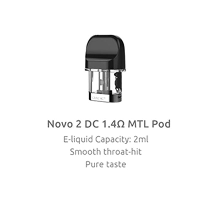 Smok NOVO 2 Replacement Pods (3 Pack) - WholesaleVapor.com