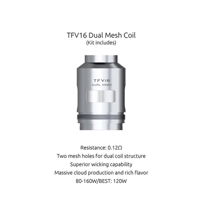 Smok TFV16 Mesh Coils (3 Pack) - WholesaleVapor.com