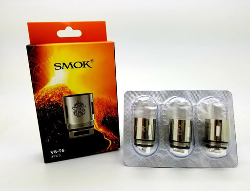 Smok TFV8-T6 Sextuple Coil (3 pack) - WholesaleVapor.com