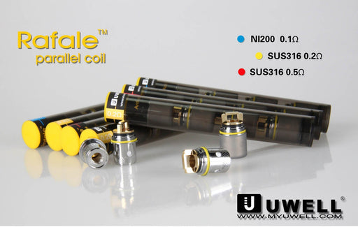 Uwell Rafale Coils - 4 Pack (All Options) - WholesaleVapor.com