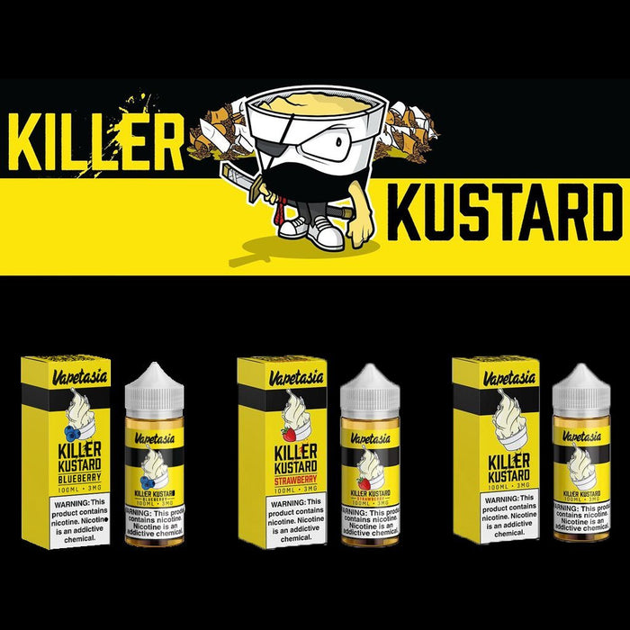 Vapetasia Killer Kustard 100ml Eliquid (All Flavors) - Vapor King